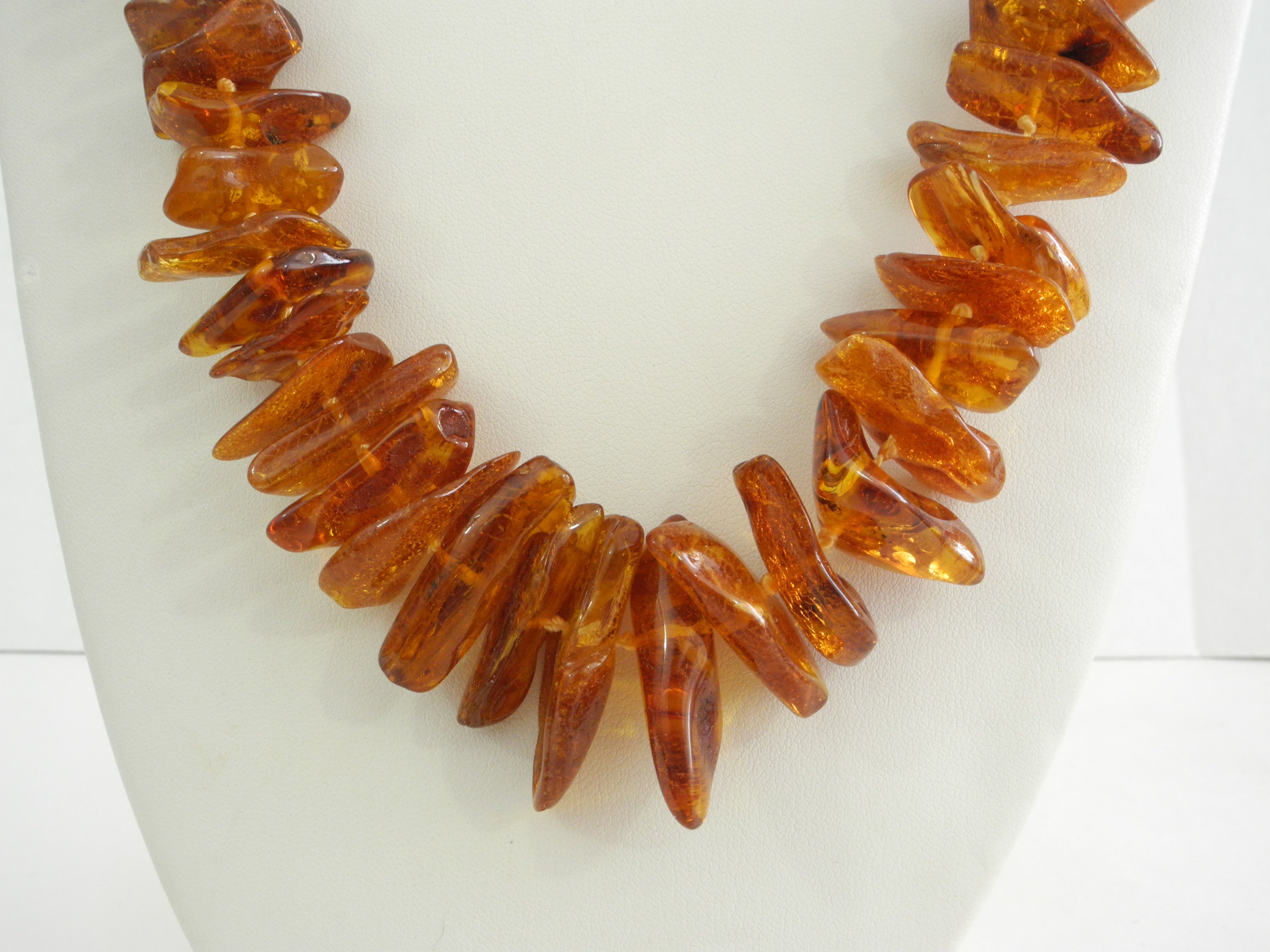 Stunning Vintage Genuine Natural Baltic Honey Amber Necklace | eBay